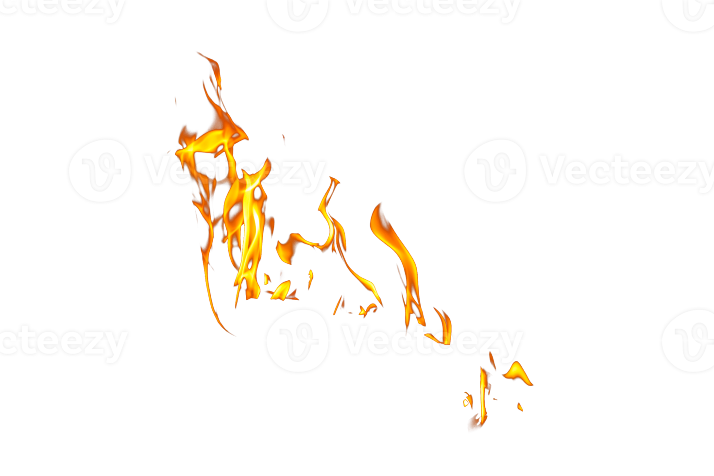 Fire flame texture. Burning material backdrop. Burn effect pattern. Blaze and torch wallpaper. Transparent background. png