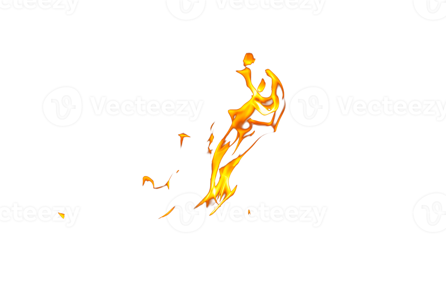 Fire flame texture. Burning material backdrop. Burn effect pattern. Blaze and torch wallpaper. Transparent background. png
