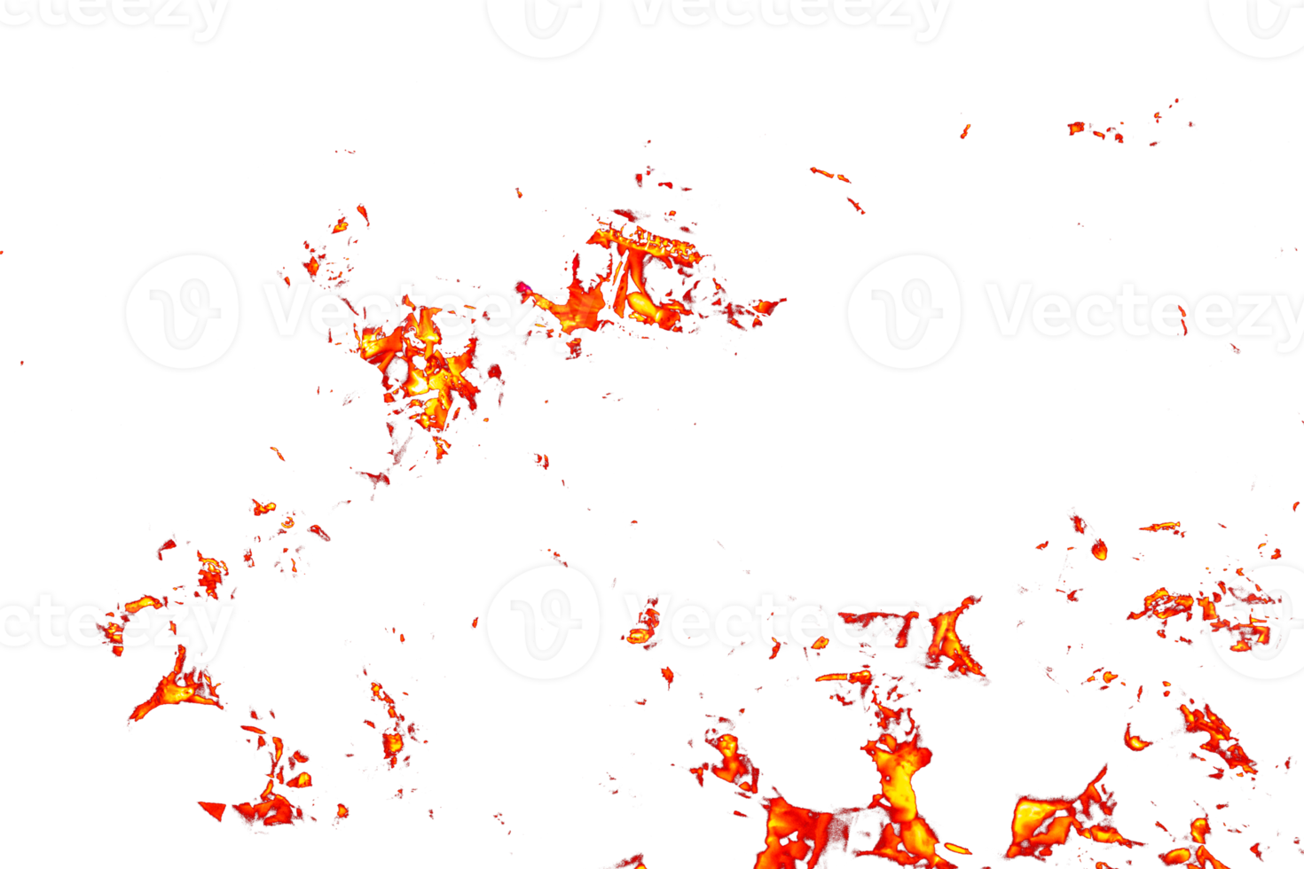 brand vlam textuur. brandend materiaal achtergrond. brandwond effect patroon. uitbarsten en fakkel behang. transparant achtergrond. png