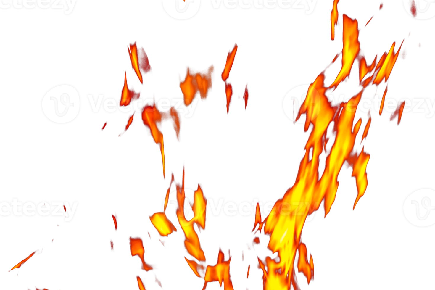 Fire flame texture. Burning material backdrop. Burn effect pattern. Blaze and torch wallpaper. Transparent background. png