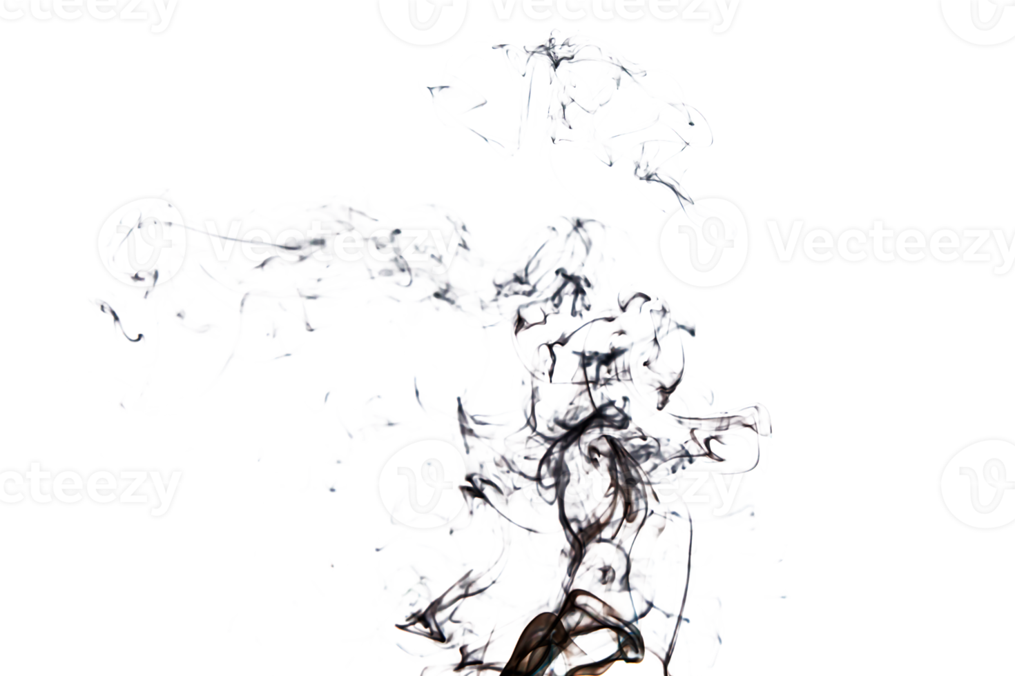 Smoke effect texture. Transparent background. Isolated. Smokey and mistic effect. Spirit wave. png