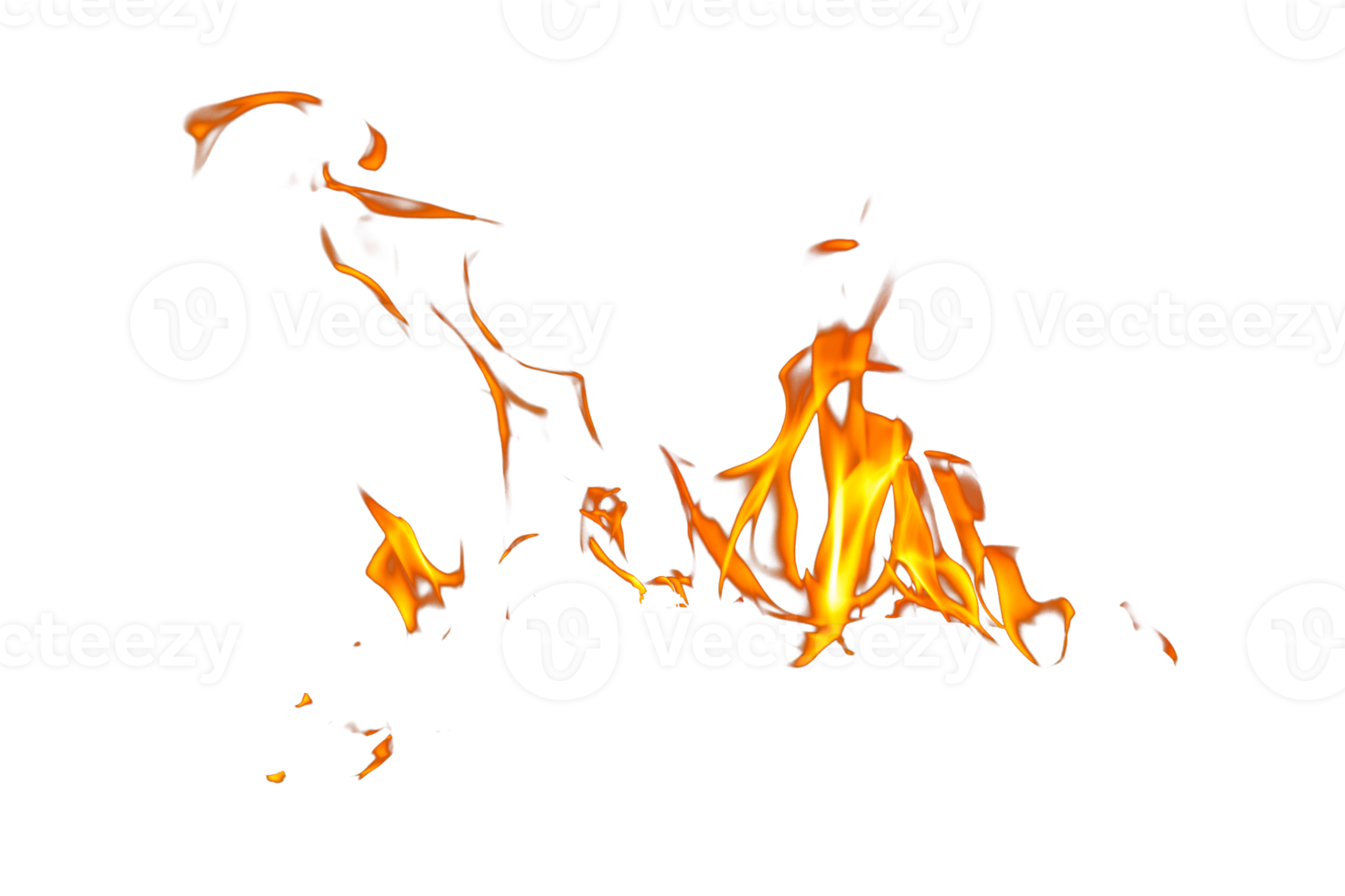 Fire flame texture. Burning material backdrop. Burn effect pattern. Blaze and torch wallpaper. Transparent background. png