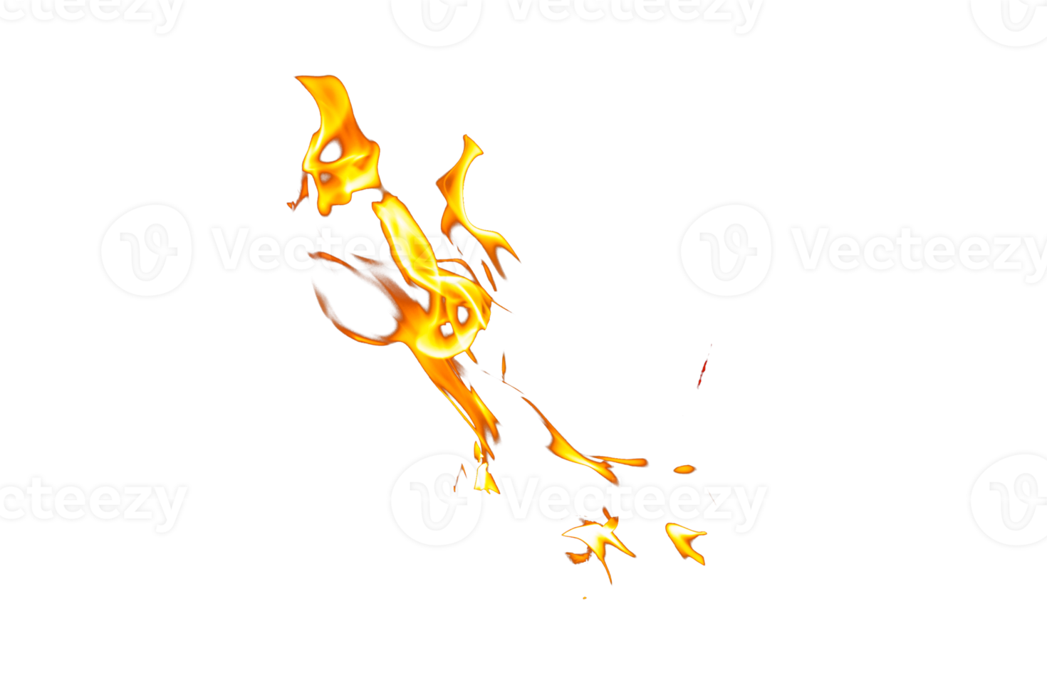 Fire flame texture. Burning material backdrop. Burn effect pattern. Blaze and torch wallpaper. Transparent background. png