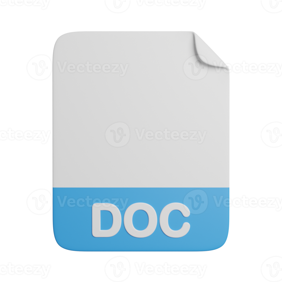 DOC Document File Extension png