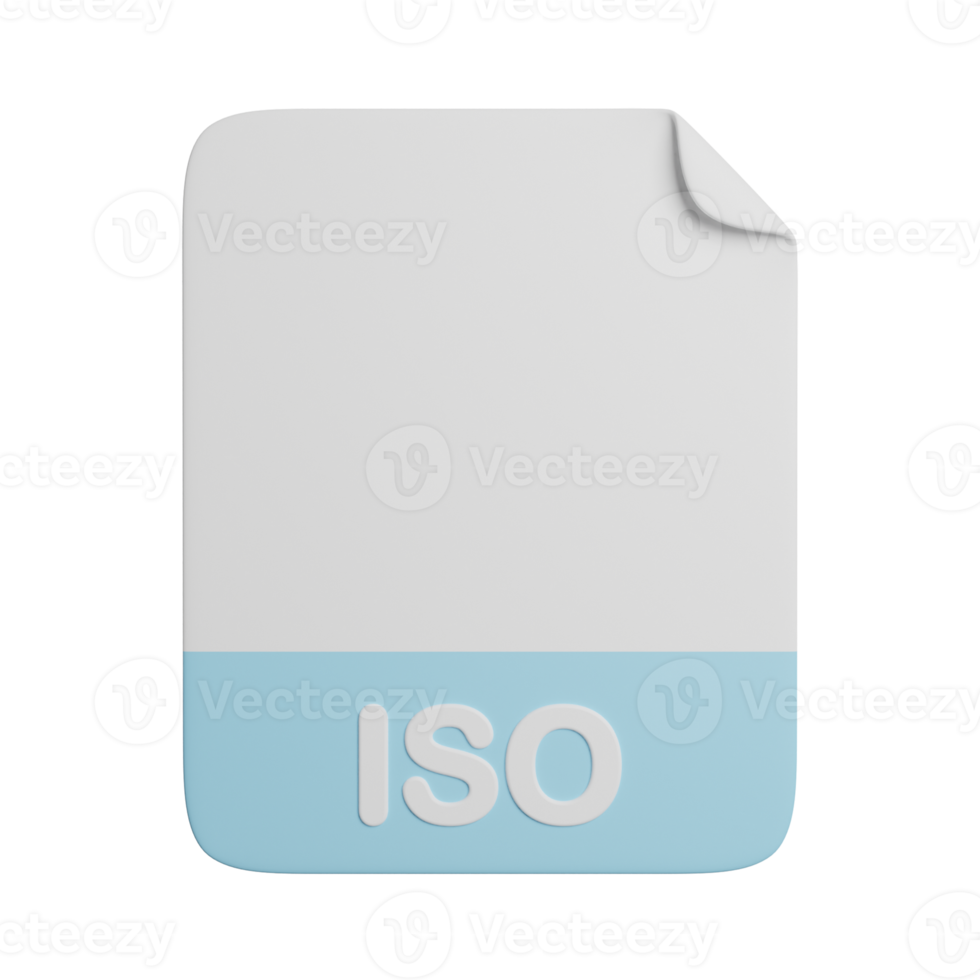 ISO Document File Extension png