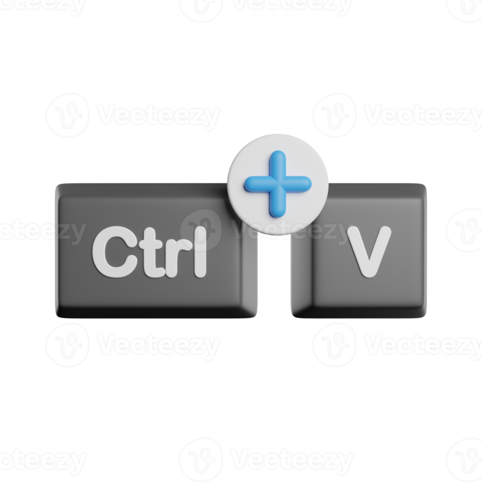 coller le raccourci clavier png