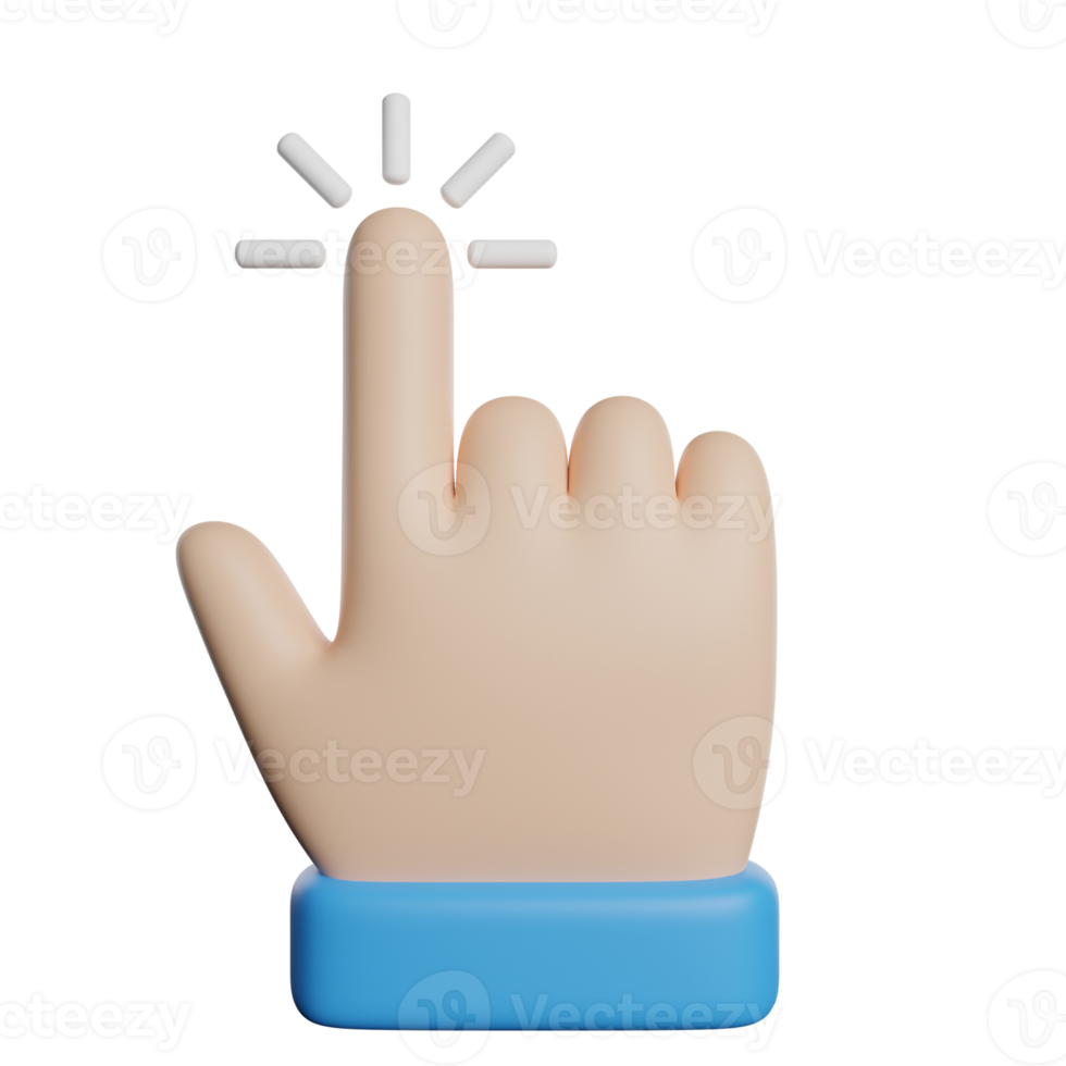 Tap Hand Gestures png