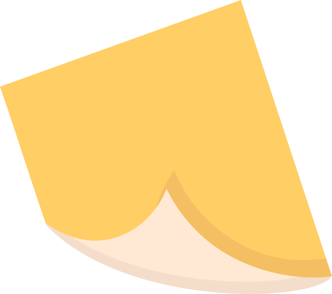 Leaflet for notes. Office sticker. Office. png