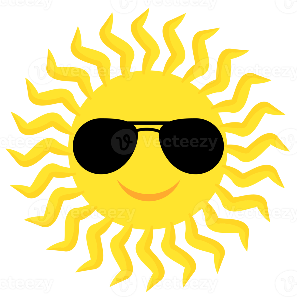 gelbes Sonnensymbol png