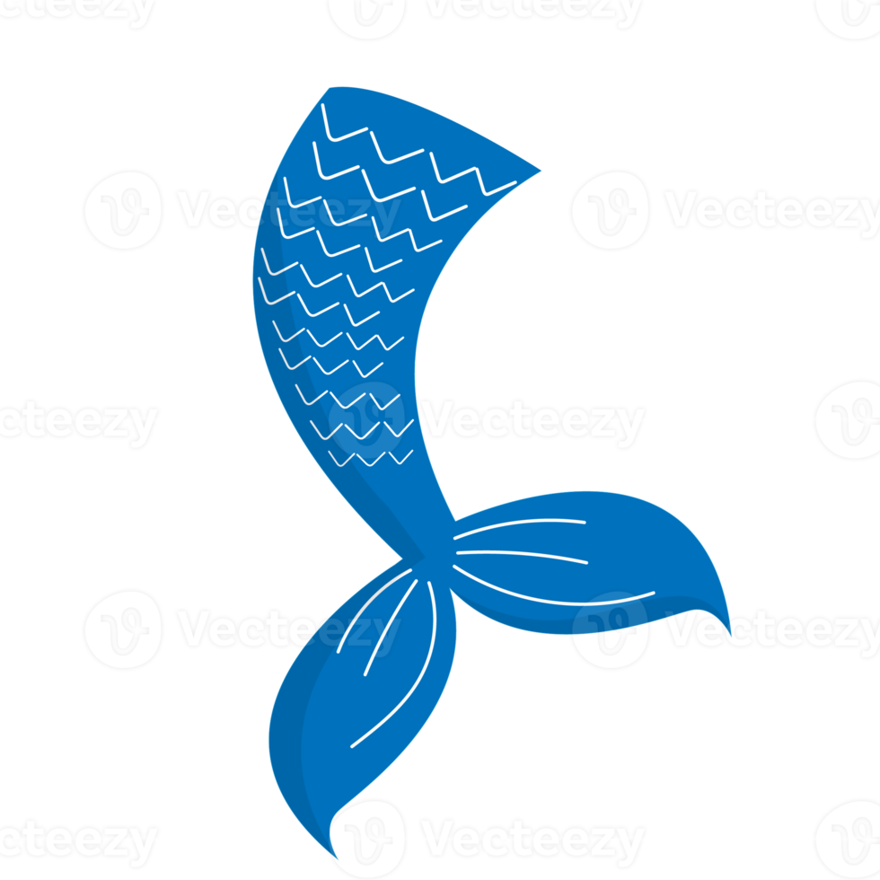 Meerjungfrau-Schwanz-Grafik png