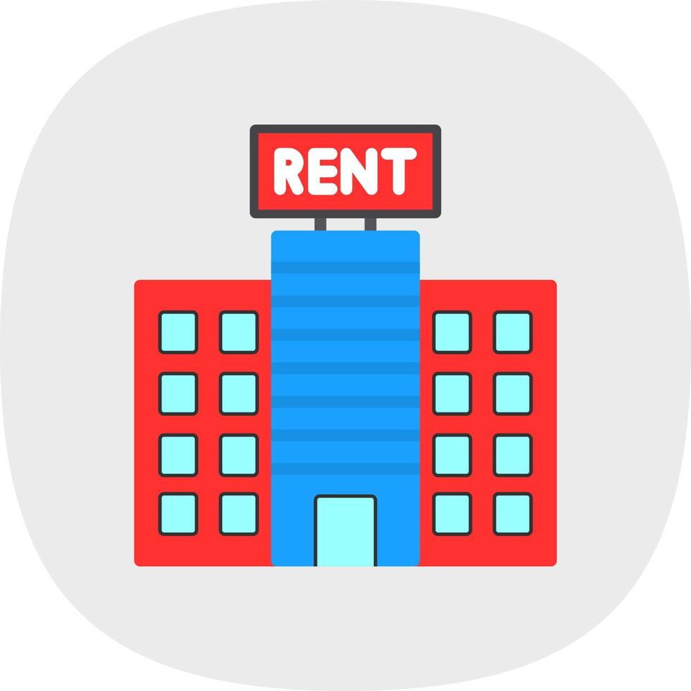 For Rent Vector Icon Design