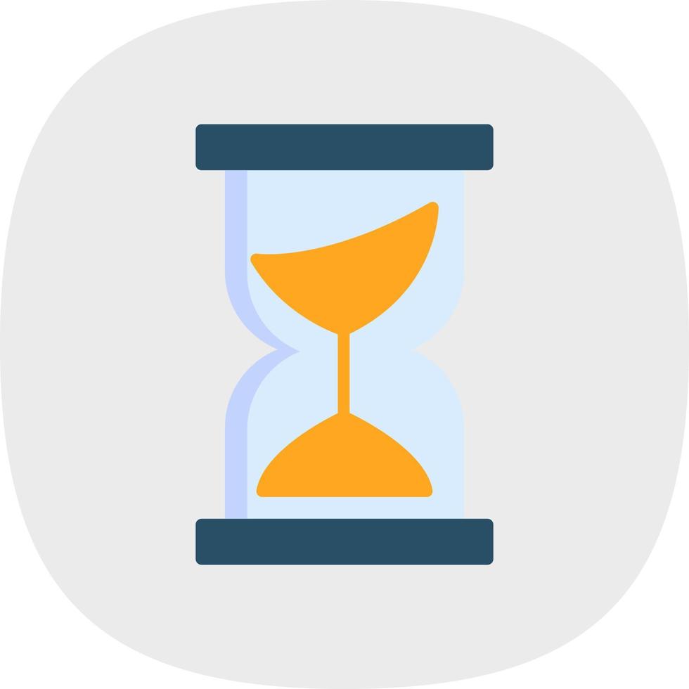 Hourglass Vector Icon Design