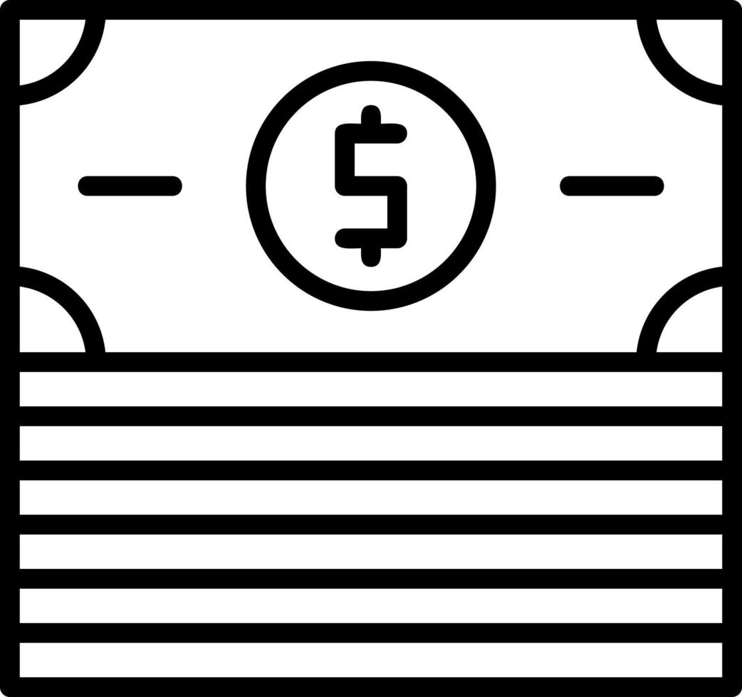 Banknotes Vector Icon Design