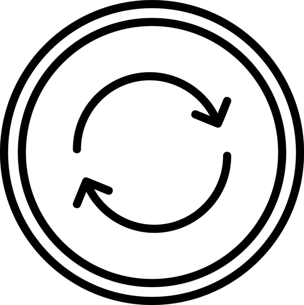 Sync Vector Icon Design