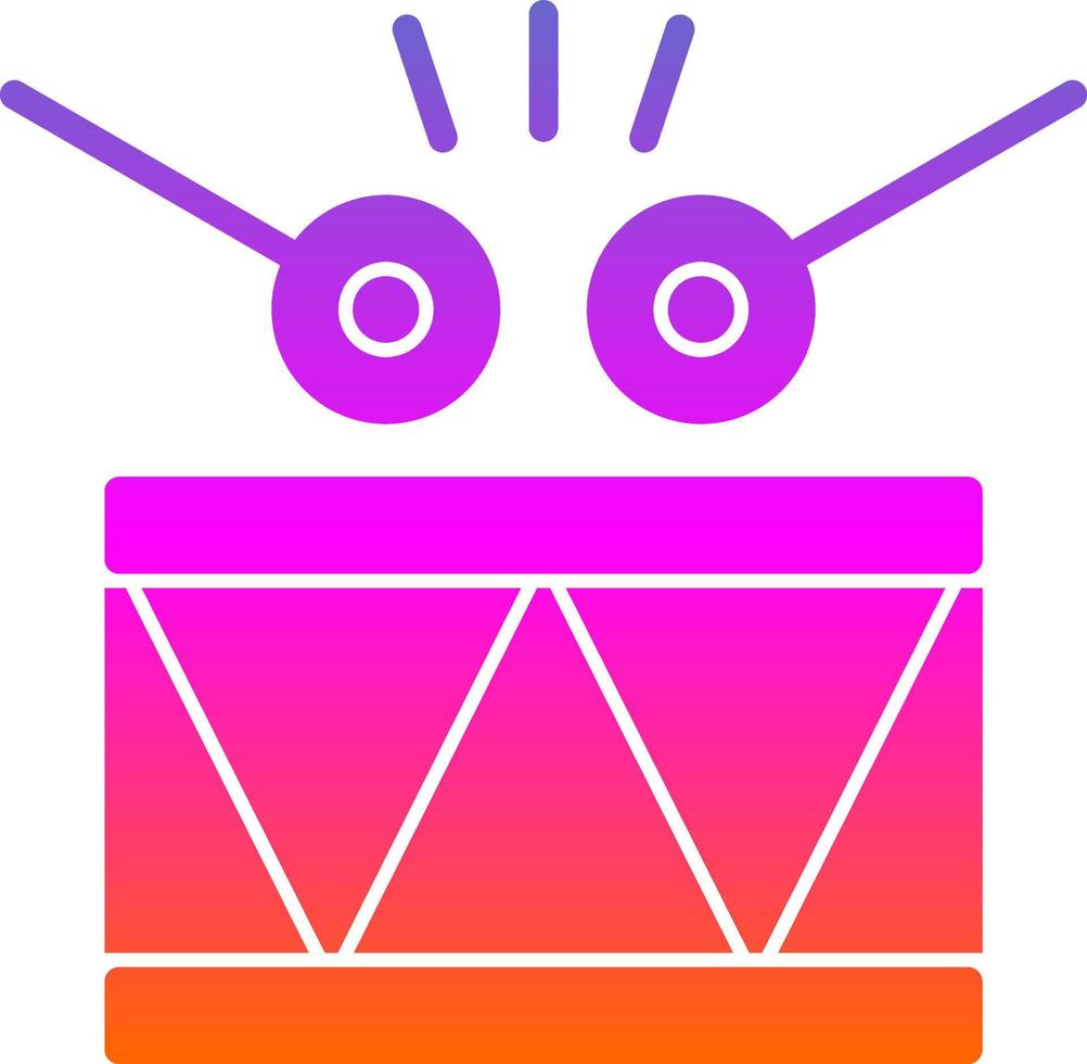 Drum Vector Icon Design