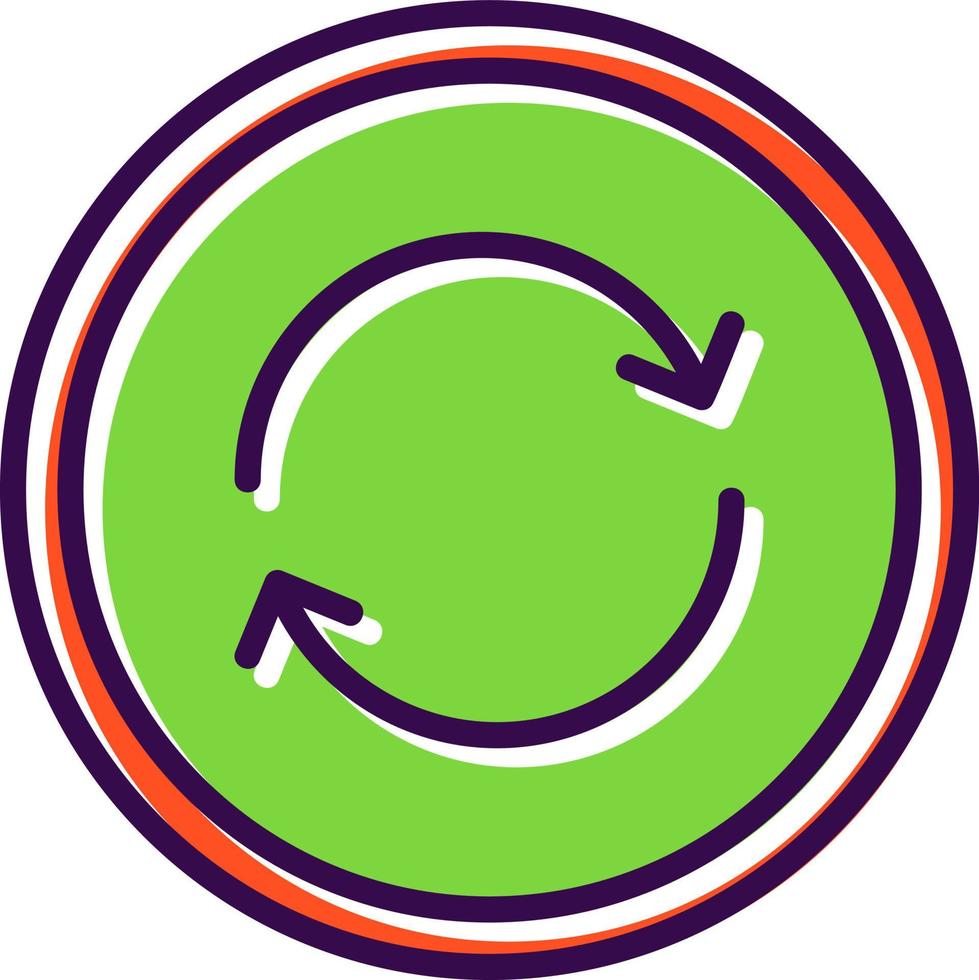 Sync Vector Icon Design