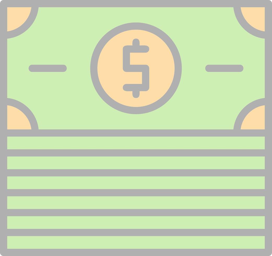 Banknotes Vector Icon Design