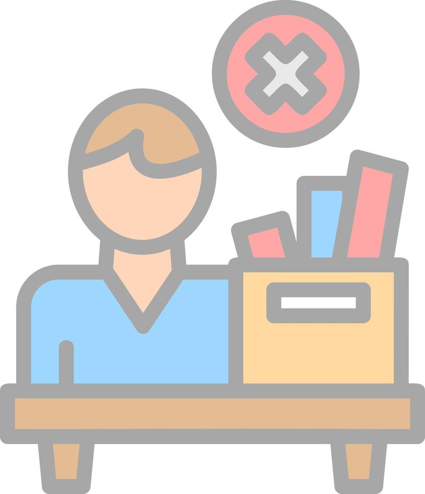 Fired Vector Icon Design