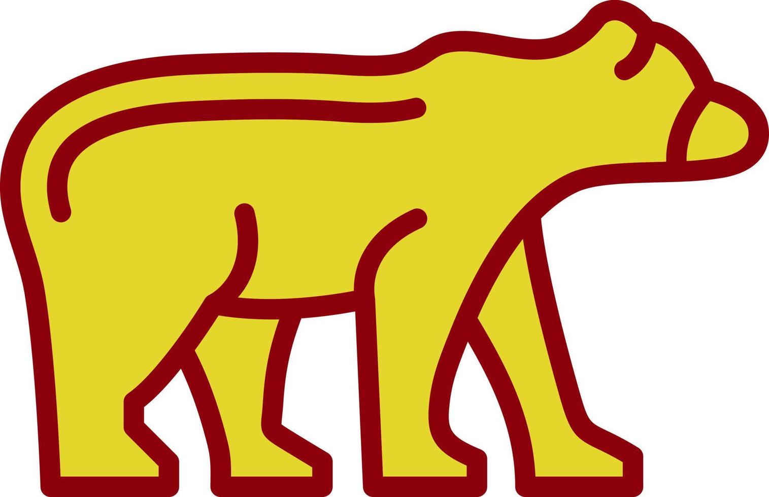 Bear Vector Icon Design