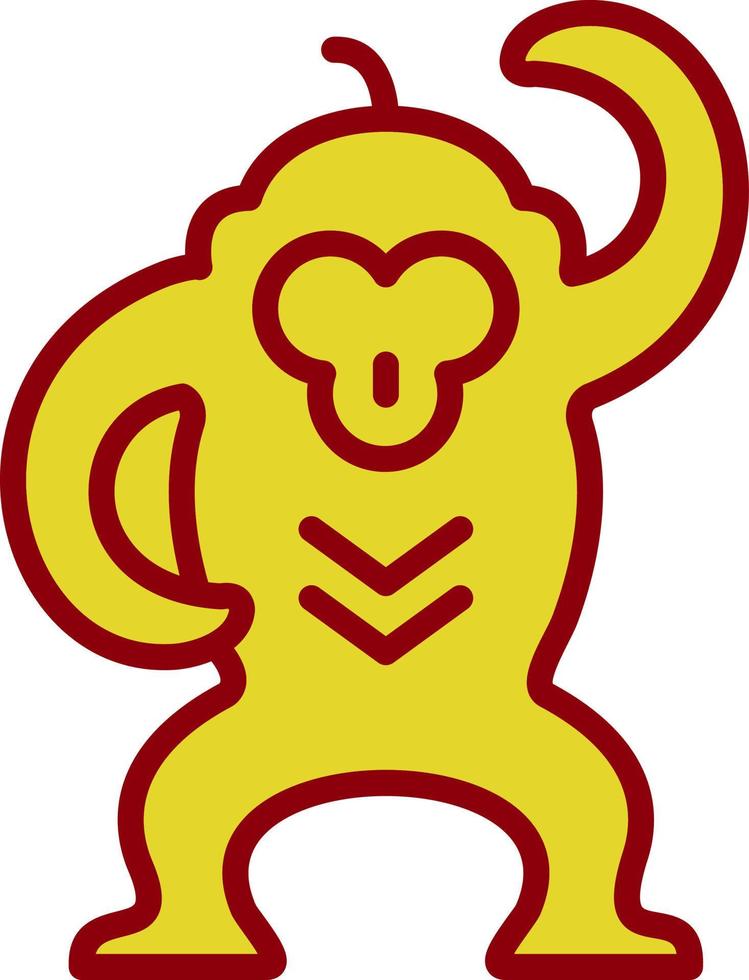 Monkey Vector Icon Design