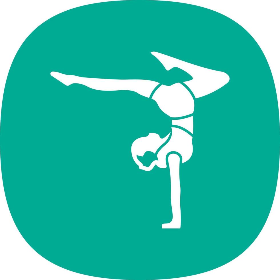 Acrobatic Vector Icon Design