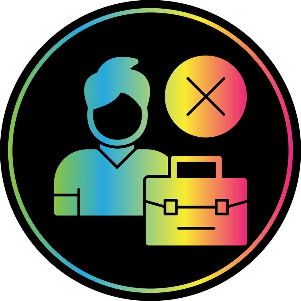 Unemployed Vector Icon Design