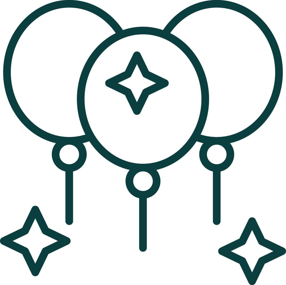 Balloon Vector Icon Design