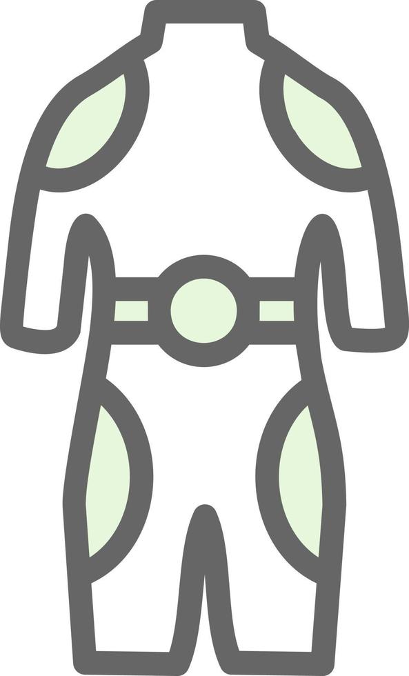 Diving Suit Vector Icon Design