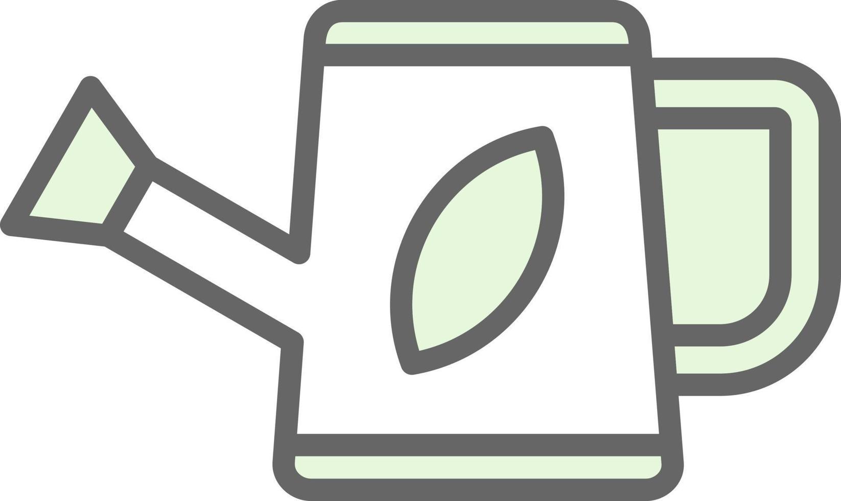 Watering Can Vector Icon Design