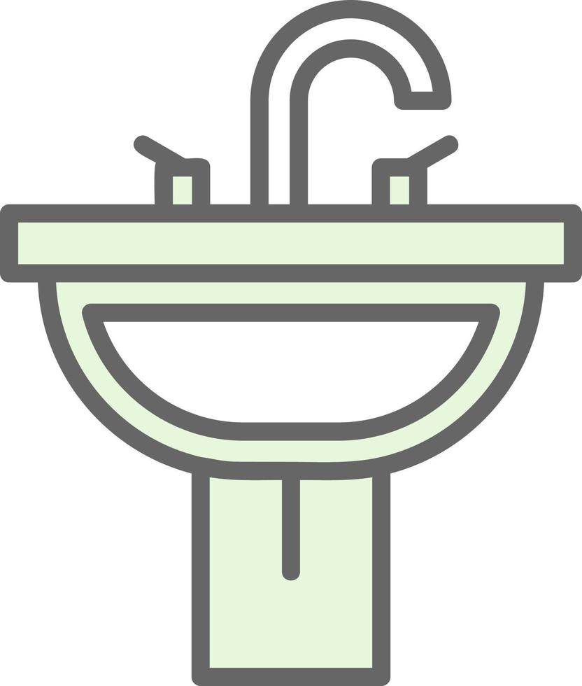 diseño de icono de vector de baño