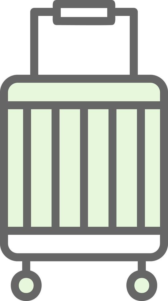Baggage Vector Icon Design