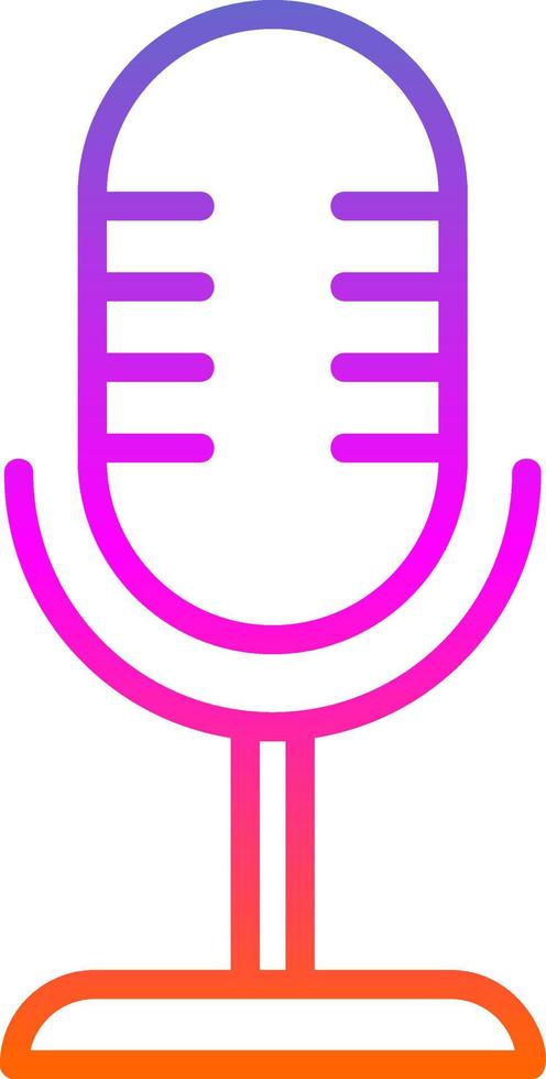Microphone Vector Icon Design