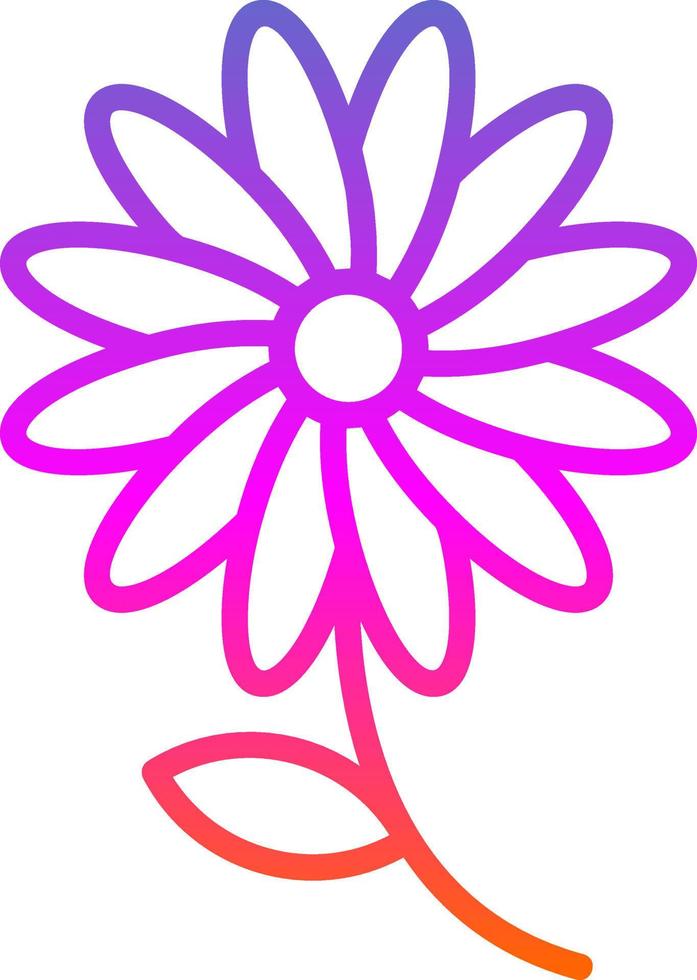 Flower Vector Icon Design