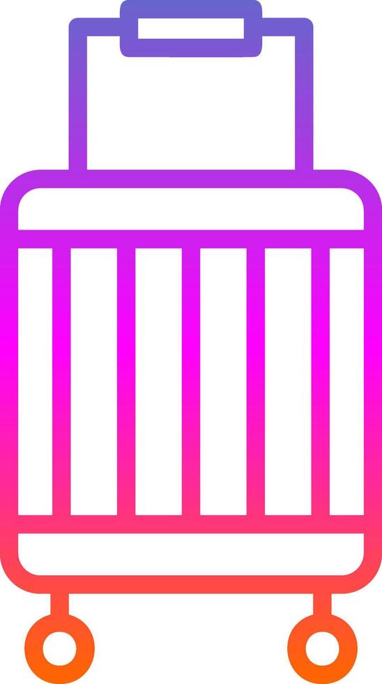 Baggage Vector Icon Design