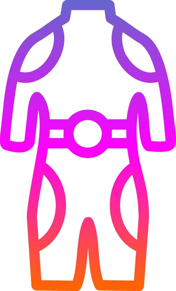 Diving Suit Vector Icon Design
