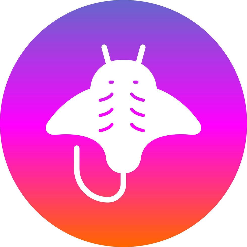 Stingray Vector Icon Design