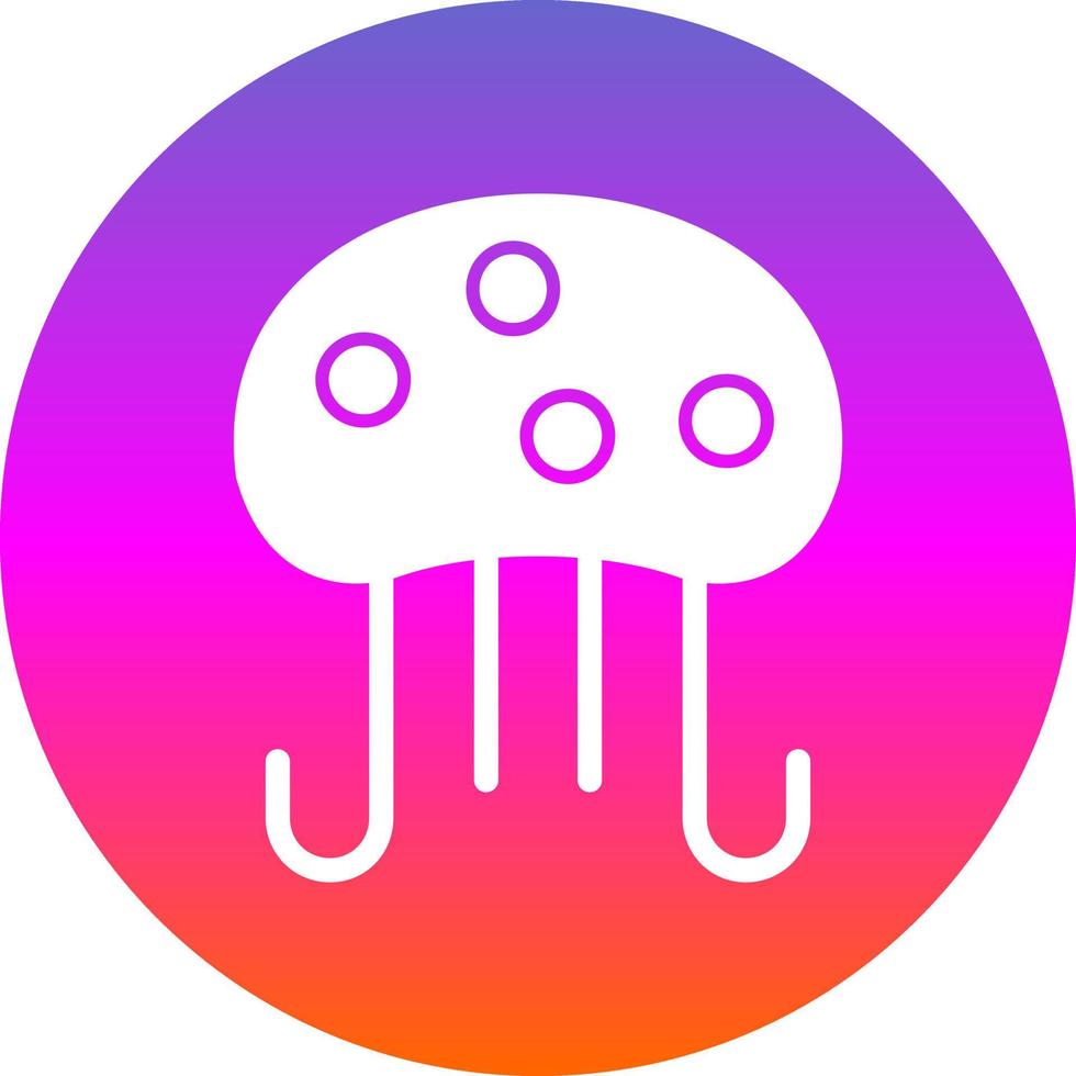 Jellyfish Vector Icon Design