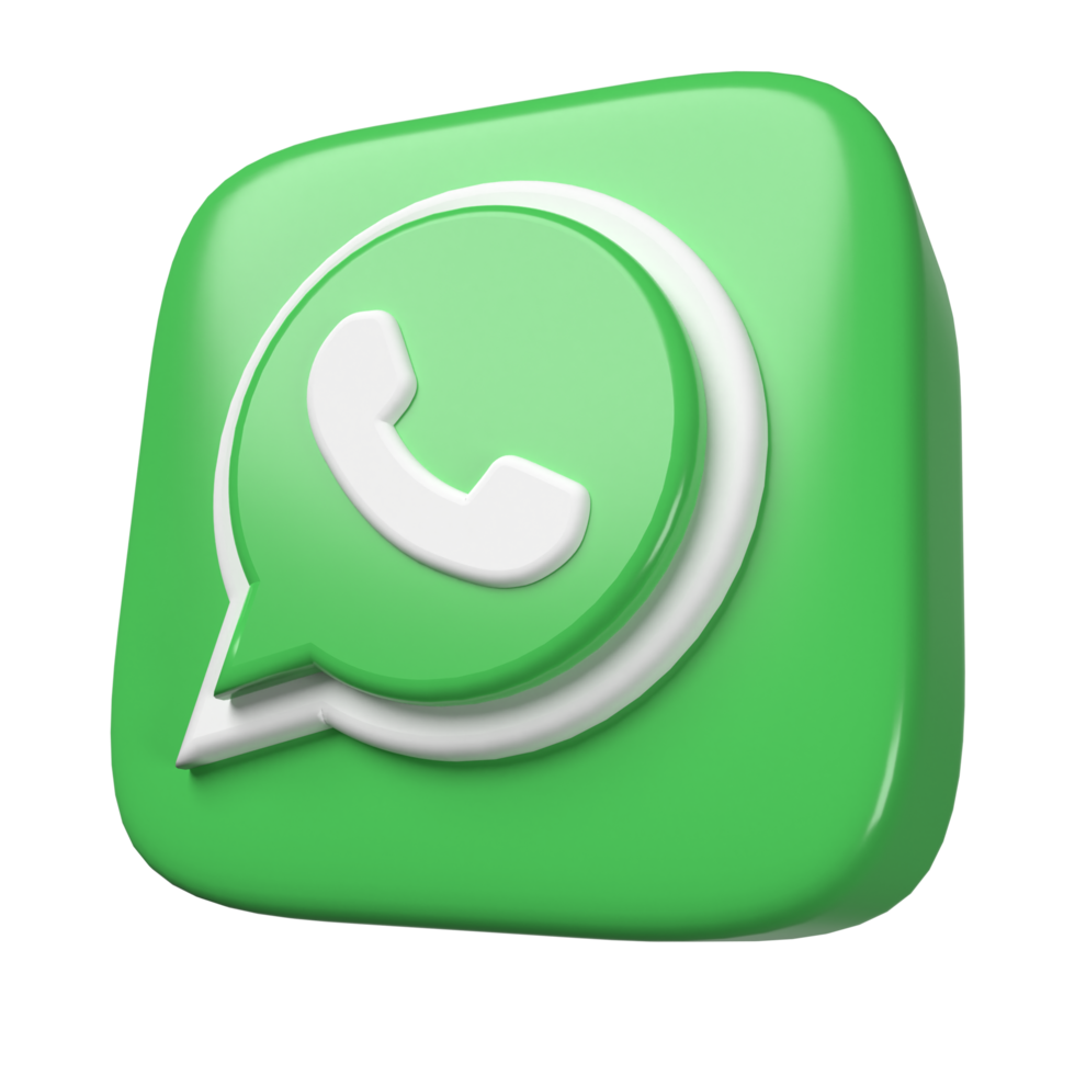 Whatsapp 3d Icon png