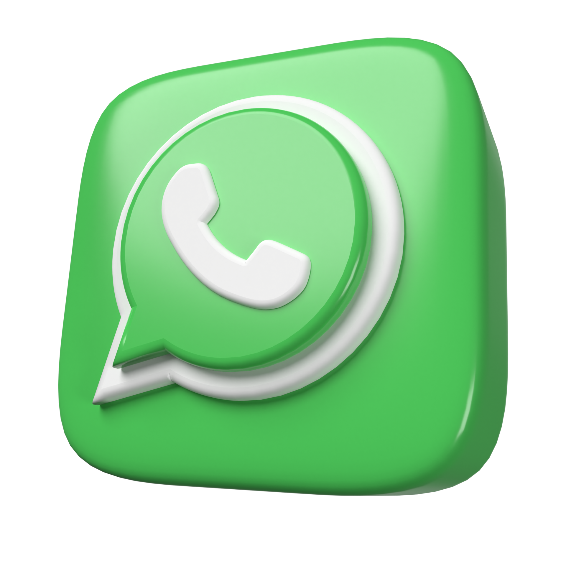 Whatsapp 3d Symbol 16639985 Png