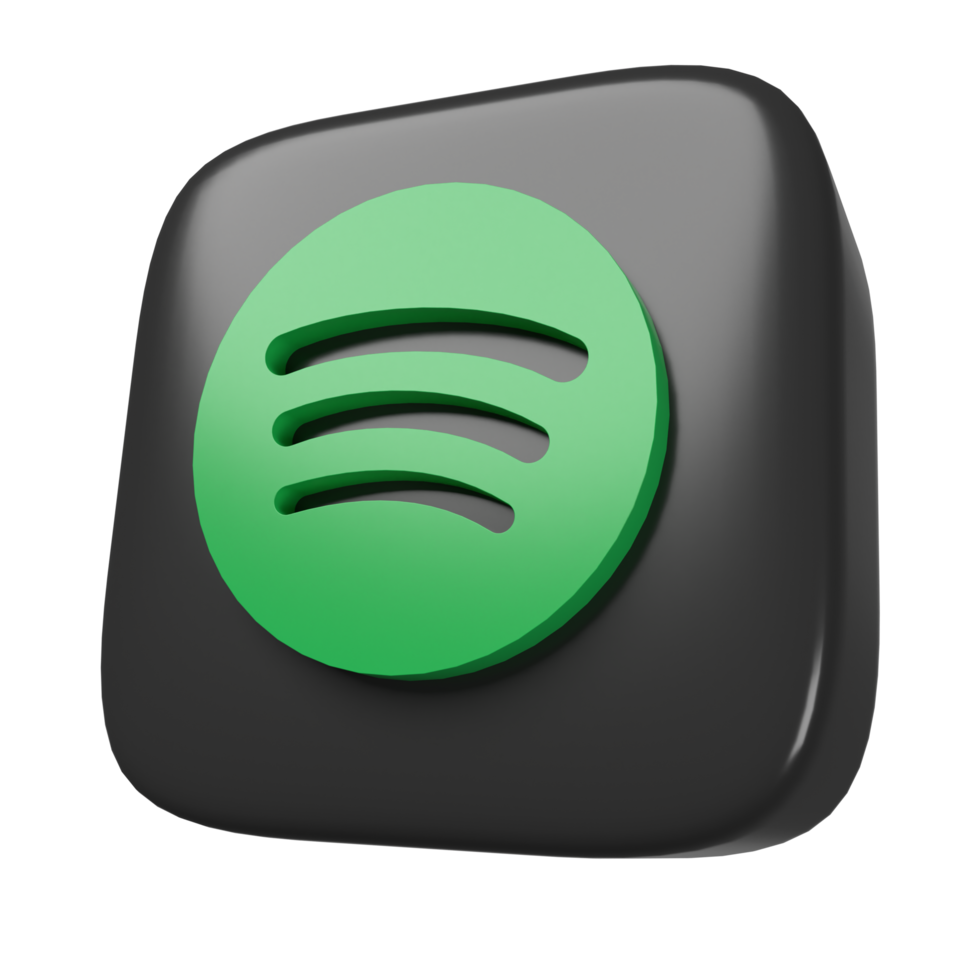 Free Spotify 3d Icon 16639986 PNG with Transparent Background