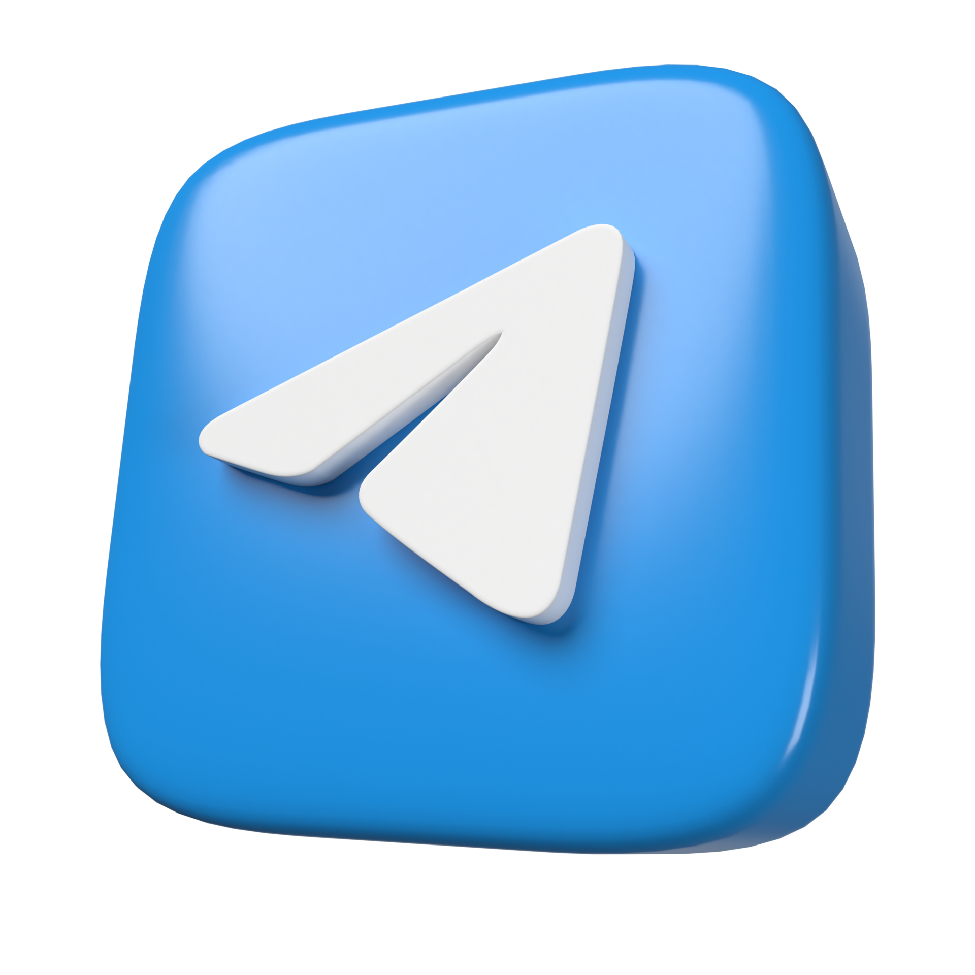Telegram 3d Icon 16639994 PNG