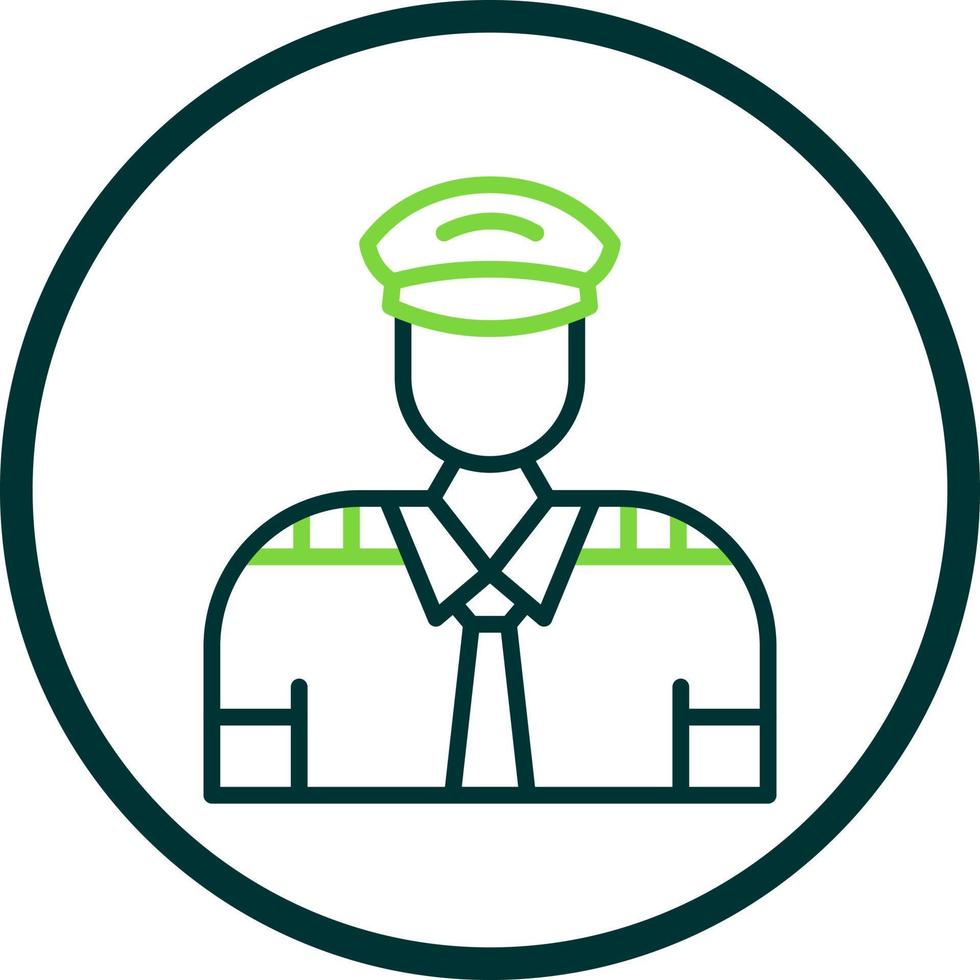 Pilot Vector Icon Design