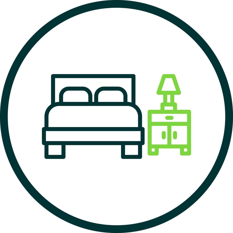 Rest Room Vector Icon Design