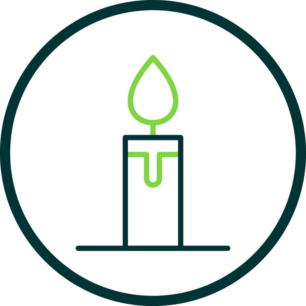 Candle Vector Icon Design