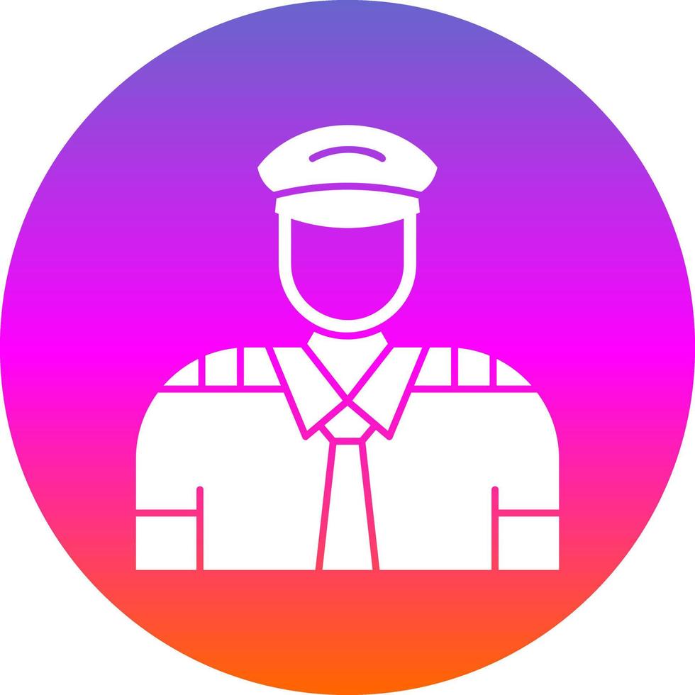 Pilot Vector Icon Design