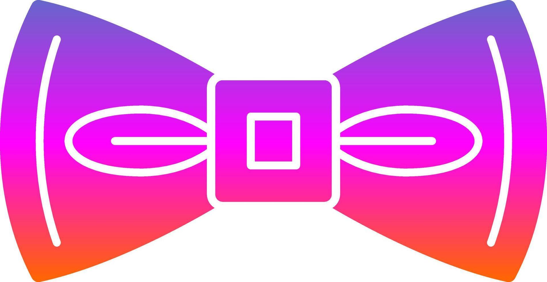 Bow Tie Vector Icon Design