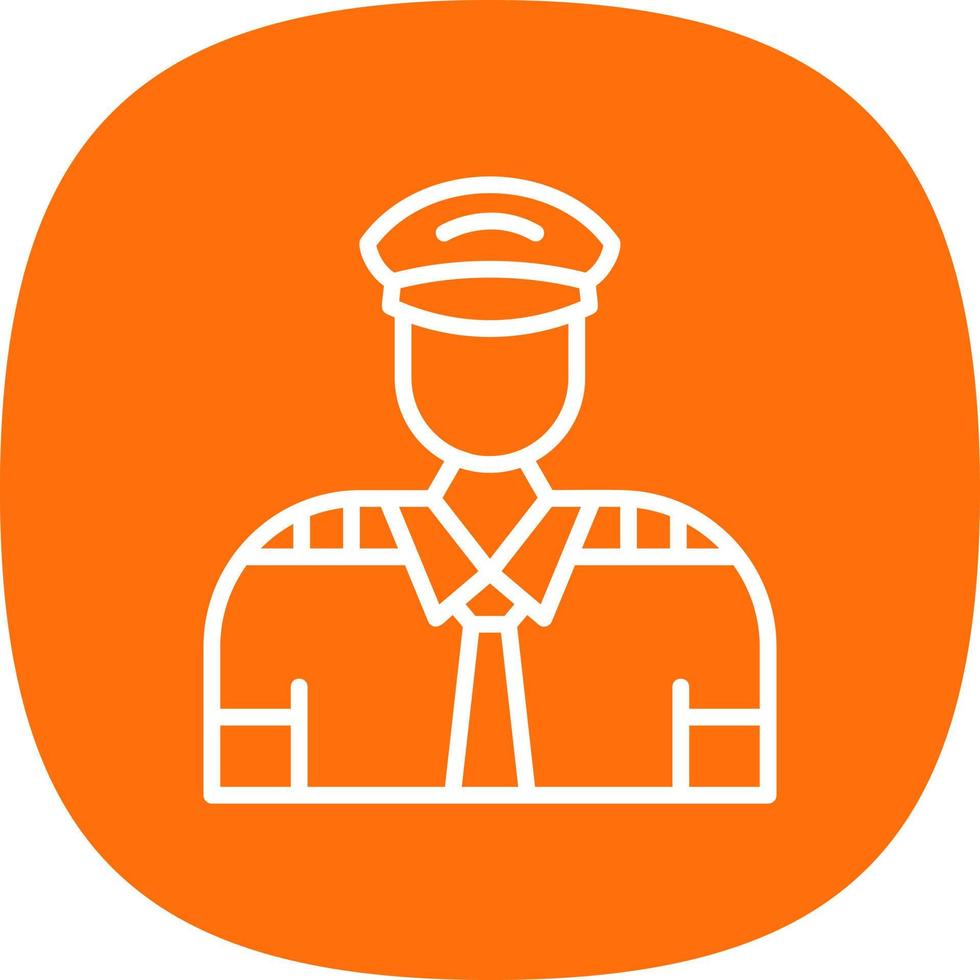 Pilot Vector Icon Design
