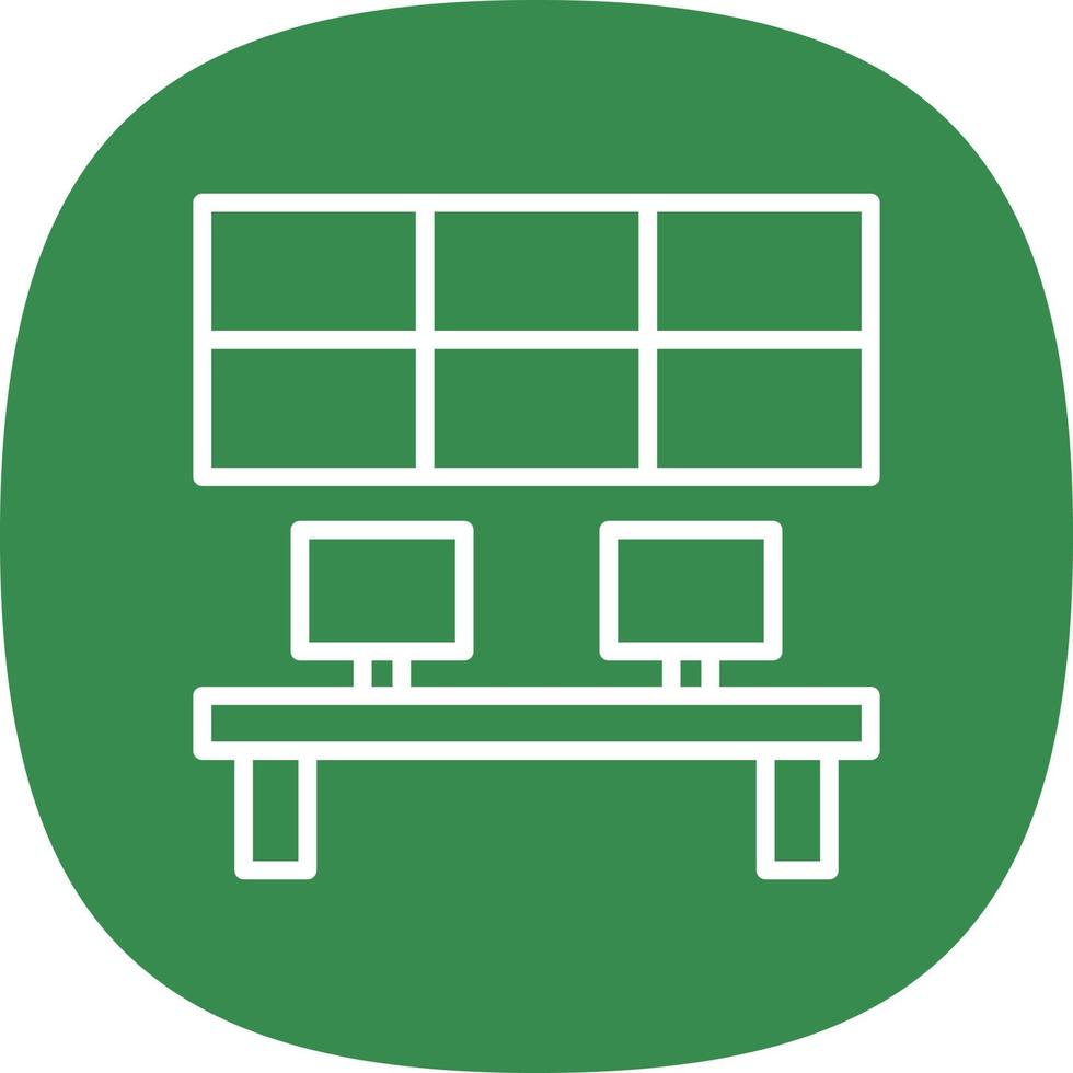 Control ROom Vector Icon Design 16640235 Vector Art at Vecteezy