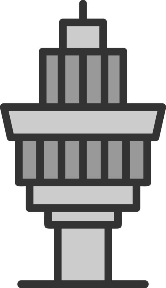 diseño de icono de vector de torre de control