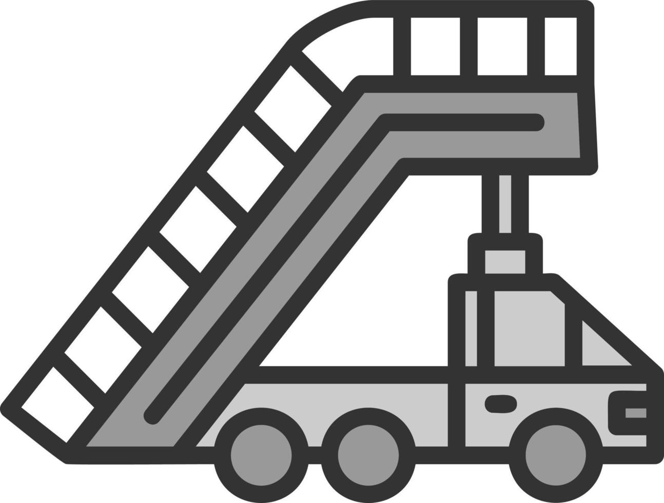 Stairs Vector Icon Design